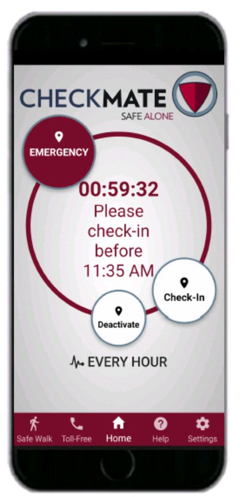 CheckMate phone Safety NO check mark CheckMate Phone
